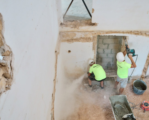 demolición vivienda