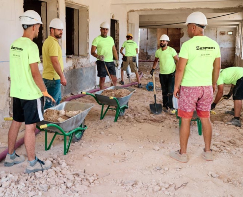 demolición vivienda