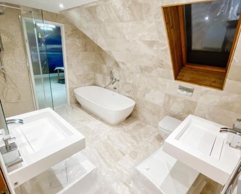 reforma de baño chalet